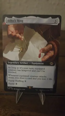 Bilbo's Ring (Extended Art) Universes Beyond: Lord of the Rings MTG Regular NM - Image 1