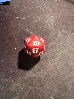 Magic the Gathering Dice - 20 Sided x5 - Magic game night - Image 5