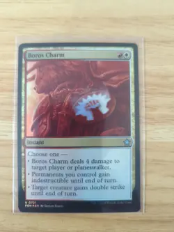 Boros Charm | 721 | Uncommon | Foil | Foundations | MTG - Image 1