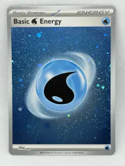 Pokemon - 151 - Basic Water Energy - 003 - Cosmic Holo - ENGLISH - NM/M - Image 1