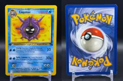 Cloyster 32/62 Uncommon 1st edition Fossil Pokemon LP - Image 3