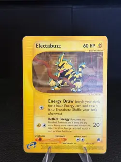 Electabuzz 76/165 Uncommon Expedition Base Set Pokemon Lightly Played - Image 1