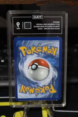 MIMIKYU 2019 Pokemon Sun Moon Team Up Holo Blister Black Star Promo SM163 TAG 9 - Image 2