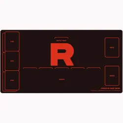 Pokemon Team Rocket Playmat & Case Set 6 pcs - Image 3