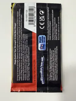 (SOLID)🔥 22.35g Pokemon TCG Mega Evolution Booster Pack Factory Sealed✅ - Image 3