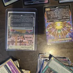 MTG Wilds of Eldraine Smothering Tithe Borderless Card Mythic Rare, 13 *MINT - Image 1