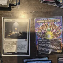 MTG Wilds of Eldraine Smothering Tithe Borderless Card Mythic Rare, 13 *MINT - Image 2