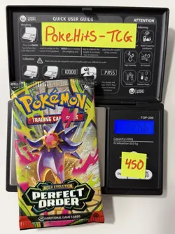 (HEAVY)🔥 22.66g Pokemon TCG Perfect Order Booster Pack Factory Sealed✅ - Image 1
