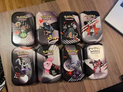 *EMPTY* Full Case Display of Empty Black Bolt & White Flare Mini Tins - Image 2