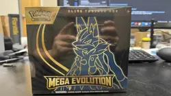 Pokemon TCG: Mega Evolution Elite Trainer Box (ETB) Lucario - New/Factory Sealed - Image 1