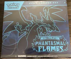 Pokemon Mega Evolution Phantasmal Flames Elite Trainer Box Charizard 2025 - Image 1