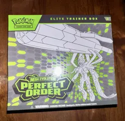 Pokemon Mega Evolution Perfect Order Elite Trainer Box ETB Brand New Sealed - Image 1