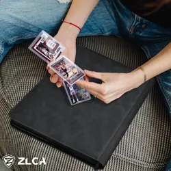 Toploader Card Binder, 9-Pocket Trading Card Album Holder fits for 3 x 4'' To... - Image 5