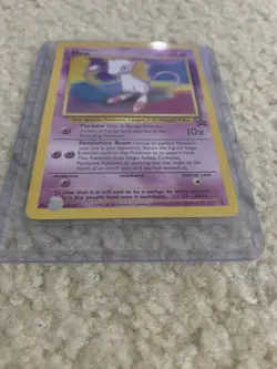 Mew Pokemon Card No. 8 Non-Holo Black Star WOTC Promo Basic Nintendo / Wizards - Image 2