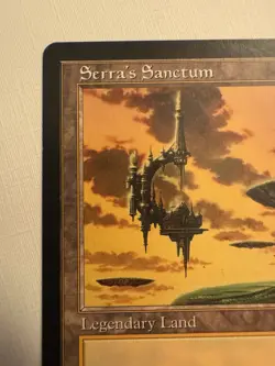 Serra's Sanctum Urza's Saga Regular Card, Lightly Played - Image 3
