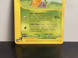 Pokemon Exeggutor 12/147 Aquapolis 2002 WOTC Non-Holo Rare Card MP - Image 3