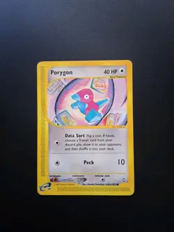 Porygon 103a/147 Aquapolis E Series Vintage NM Pokemon Card - Image 1