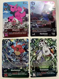 Digimon BT24 Time Stranger Box Topper Promo Card Mixed Lot NM - Image 1