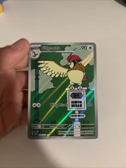 Pidgeotto 208/197 Sv03: Obsidian Flames Holo Card NM Pack Fresh - Image 1