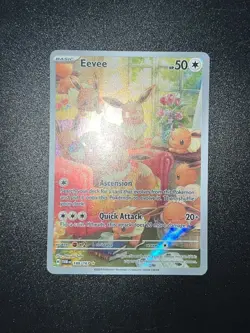 Eevee 188/167 SV Twilight Masquerade Illustration Rare IR Holo Pokemon Card AA2 - Image 2