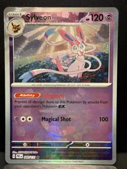 Sylveon 040/131 SV SV Prismatic Evolutions Master Ball reverse Pokemon Card NM - Image 2