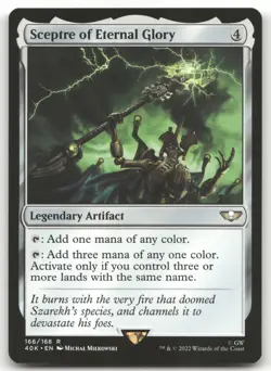 Sceptre of Eternal Glory #166 (NM) Warhammer 40,000 40K Magic MTG - Image 1