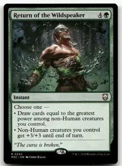 Return of the Wildspeaker #242 (NM) Modern Horizons 3 M3C Magic MTG - Image 1
