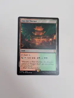 MTG - Fire-Lit Thicket - Commander: Final Fantasy NM/M Condition - Image 1