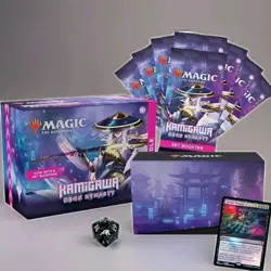 Magic: The Gathering Kamigawa Neon Dynasty Bundle 8 Set Boosters & Accessories 195166103143 - Image 2