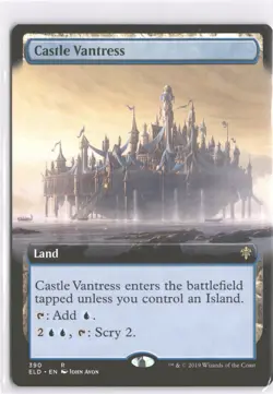 MTG Castle Vantress (390) *Non-Foil* Extended Art Throne of Eldraine MT/NM - Image 1