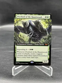 Duskmourn: House of Horror #383 Overlord of the Hauntwoods (Extended Art) - Image 1