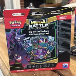 Mega Battle Deck - Mega Gengar ex Box Set Haunter Pokemon TCG (Sealed) New - Image 5