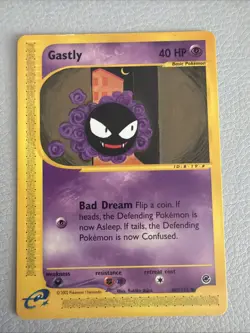 Gastly Normal #109/165 Common Pokemon Expedition MP - Image 1