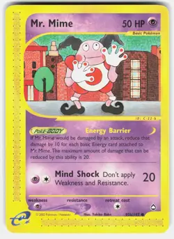 POKEMON MR. MIME (95B) 95B AQUAPOLIS LP/MP - Image 1