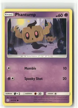 Phantump 93/236 Cosmic Eclipse Pokemon TCG NM - Image 1