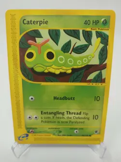 Pokemon Caterpie 96/165 Expedition NM - Image 1