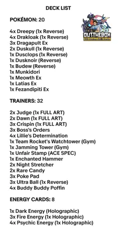 Dragapult Ex & Dusknoir - Pokemon TCG - OutTheBoxTCG Custom Meta Decks - Image 2