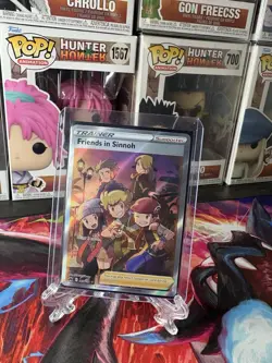 Pokemon Friends in Sinnoh Full Art Trainer Ultra Rare 149/159 Crown Zenith Holo - Image 1