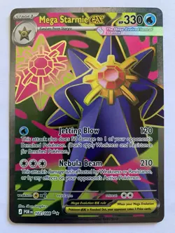Pokemon Perfect Order Mega Starmie ex 102/088 Ultra Rare - Image 1