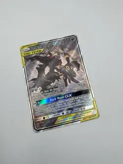 2020 POKEMON SM BLACK STAR PROMO SM241 UMBREON & DARKRAI GX TAG TEAM RARE - Image 2