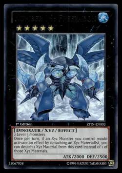 NUMBER 19: FREEZADON ZTIN-EN003 ULTRA RARE ZEXAL COLLECTION TIN YU-GI-OH - Image 1