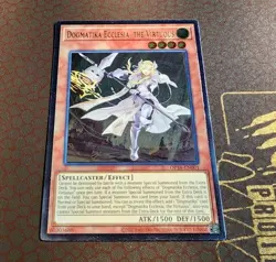 Yu-Gi-Oh! Dogmatika Ecclesia, the Virtuous -OP18- Ultimate Rare- Unlimited NM! - Image 1
