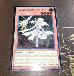 Yu-Gi-Oh! Dogmatika Ecclesia, the Virtuous -OP18- Ultimate Rare- Unlimited NM! - Image 2