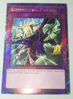 Yugioh - Dimensional Prison Platinum Secret Rare - RA04-EN132 - Near Mint - Image 1
