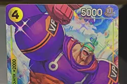 One Piece CCG Franky (107) 500 Years in the Future OP07 Alternate Art - Image 3