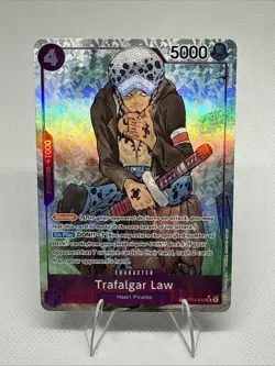 Trafalgar Law ST10-010 TR Treasure Rare 500 Years in The Future Foil Alt Art AA - Image 1