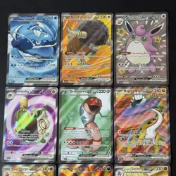Pokemon TCG | Mixed Sets English Full Art Secret Rare X9 Card Bundle (3) - Image 2