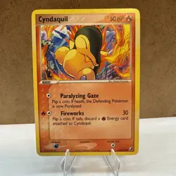 Cyndaquil 54/115 2005 EX Unseen Forces Pokemon Card Common - Image 1