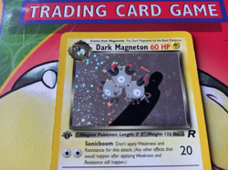 Dark Magneton 11/82 Holo Rare 1st Edition Team Rocket Pokemon Card - Image 3