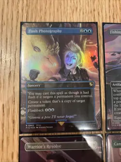 Magic: The Gathering Final Fantasy Camp Comrades Scene Foil Card Bundle X6 Cards - Image 2